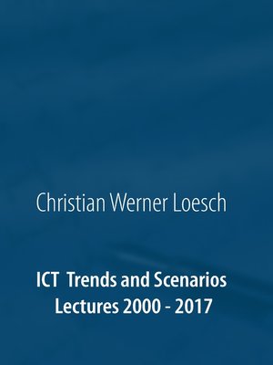 cover image of ICT Trends and Scenarios